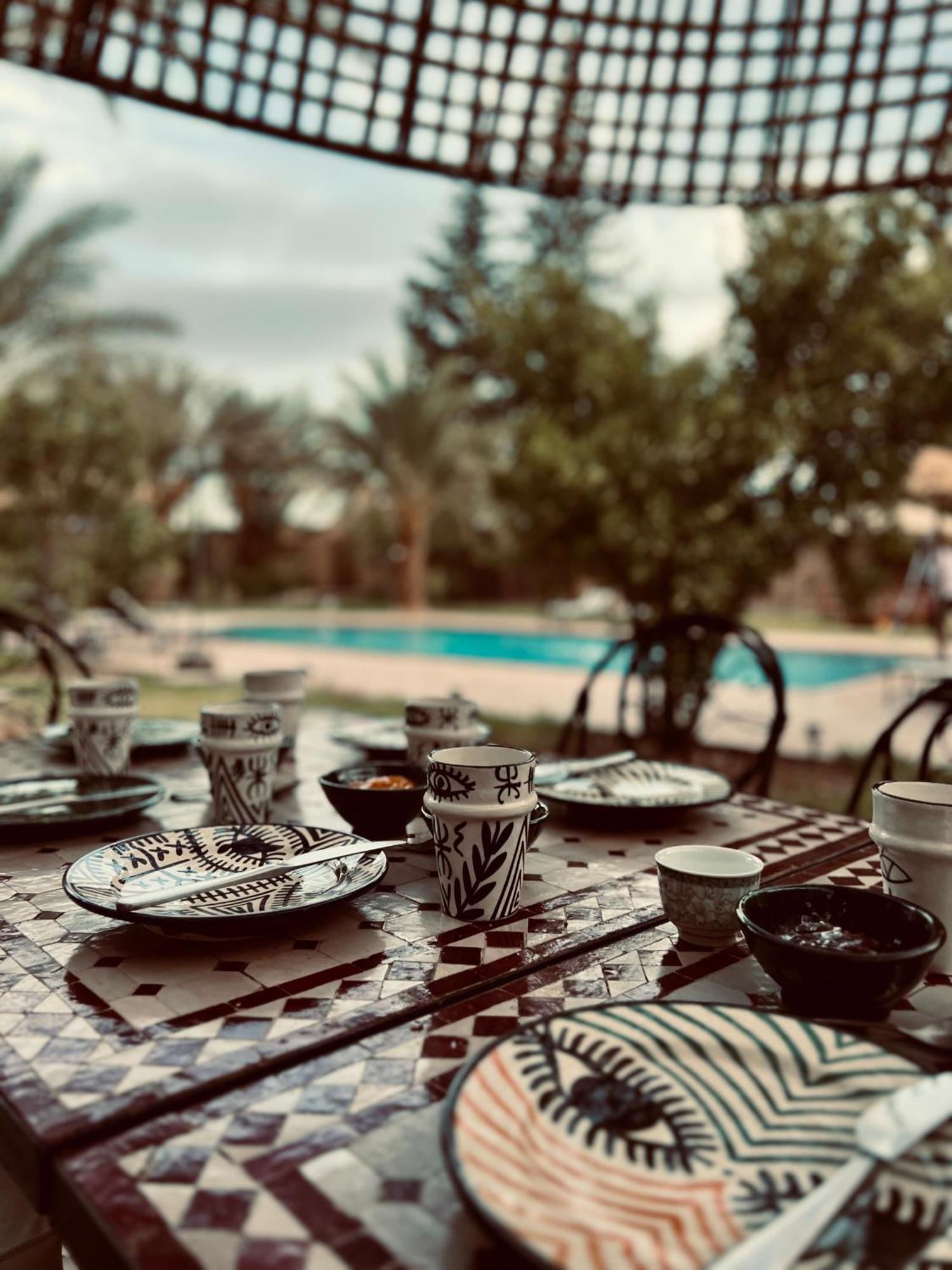 Hotel Kasbah Des Cypres Skoura Esterno foto